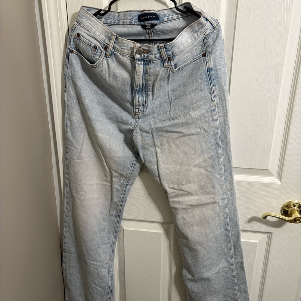 Aeropostale Light Blue 90's Baggy Jeans